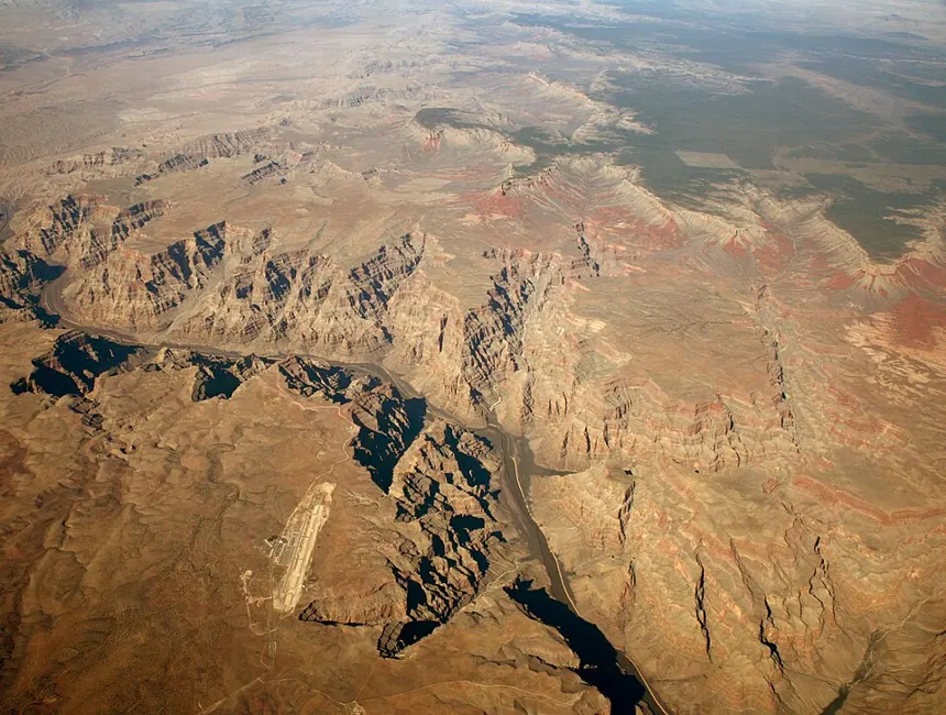 View of Grand Canyon West Airport
