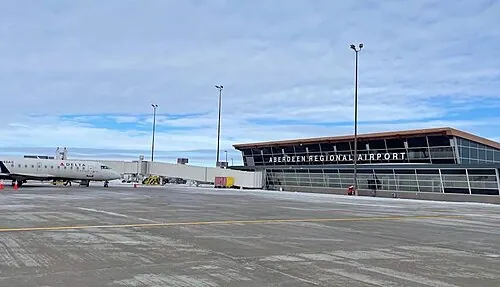 View of Aberdeen Regional Airport