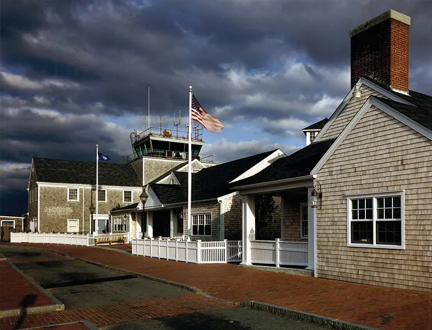 View of Nantucket Memorial Airport