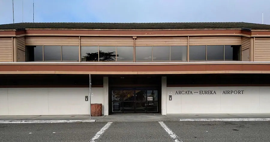 View of California Redwood Coast-Humboldt County Airport