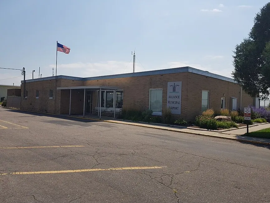 View of Alliance Municipal Airport