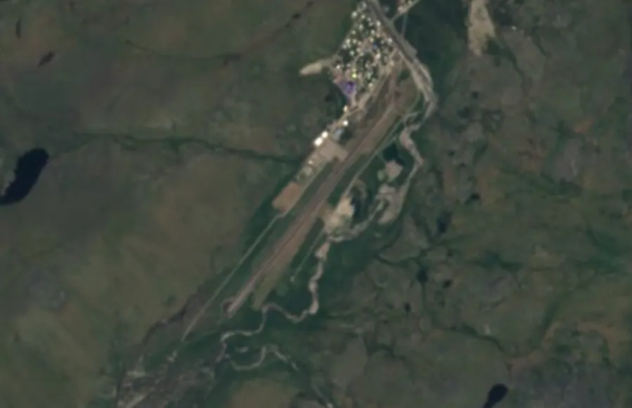 Historical satellite view of Anaktuvuk Pass Airport · 2016–17 imagery