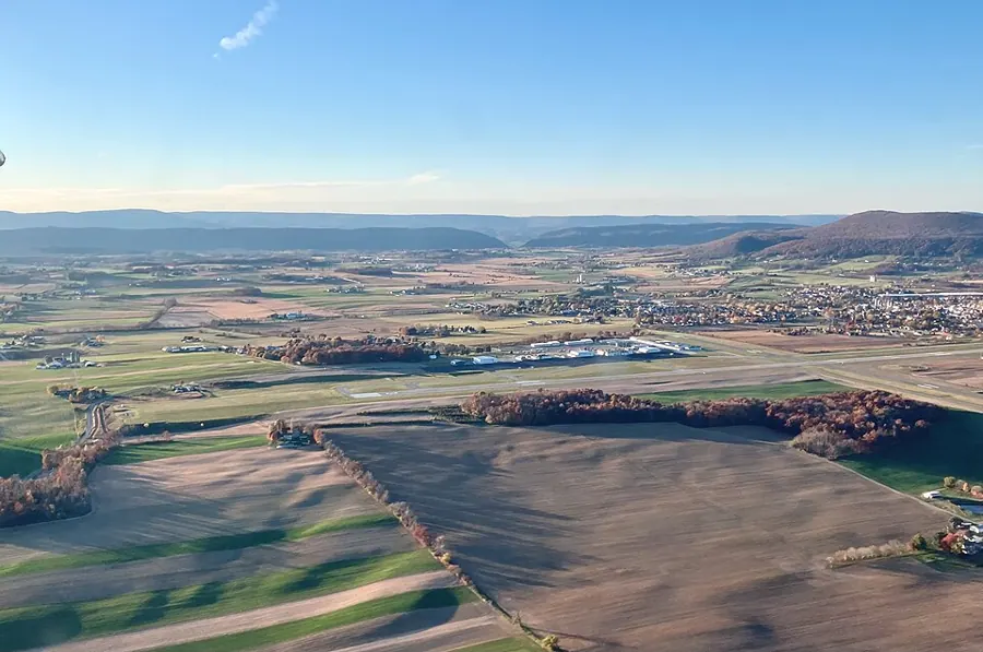 View of Altoona Blair County Airport