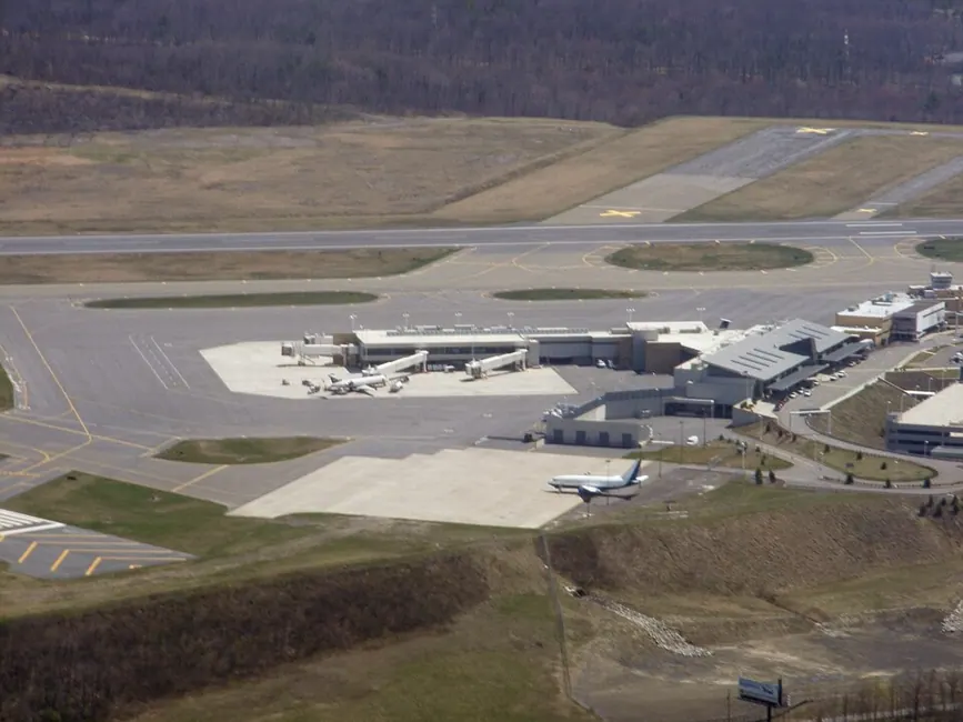 View of Wilkes-Barre/Scranton International Airport