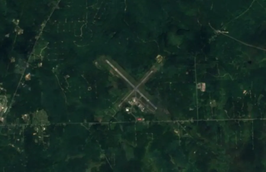Historical satellite view of Bradford Regional Airport · 2016–17 imagery