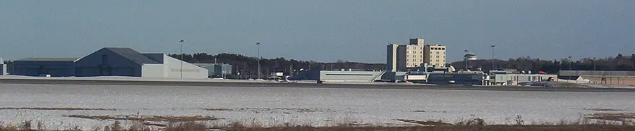 View of Bangor International Airport