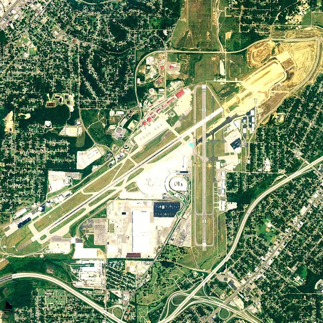 View of Birmingham-Shuttlesworth International Airport