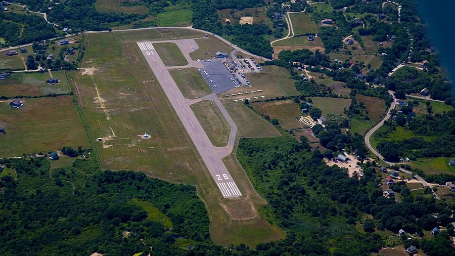 View of Block Island State Airport
