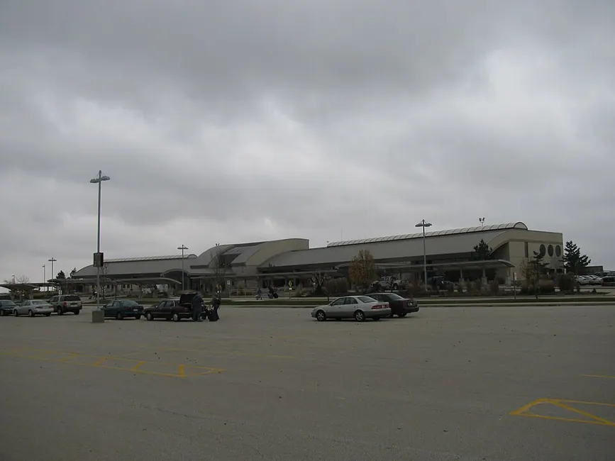 View of Central Illinois Regional Airport at Bloomington-Normal