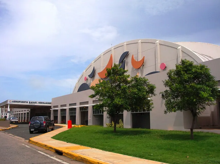 View of Rafael Hernández International Airport