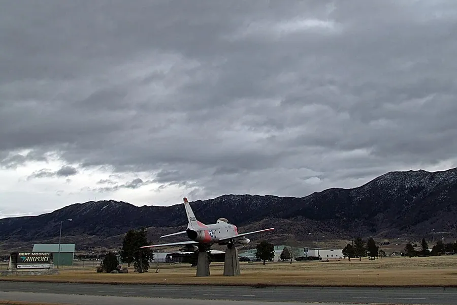 View of Bert Mooney Airport