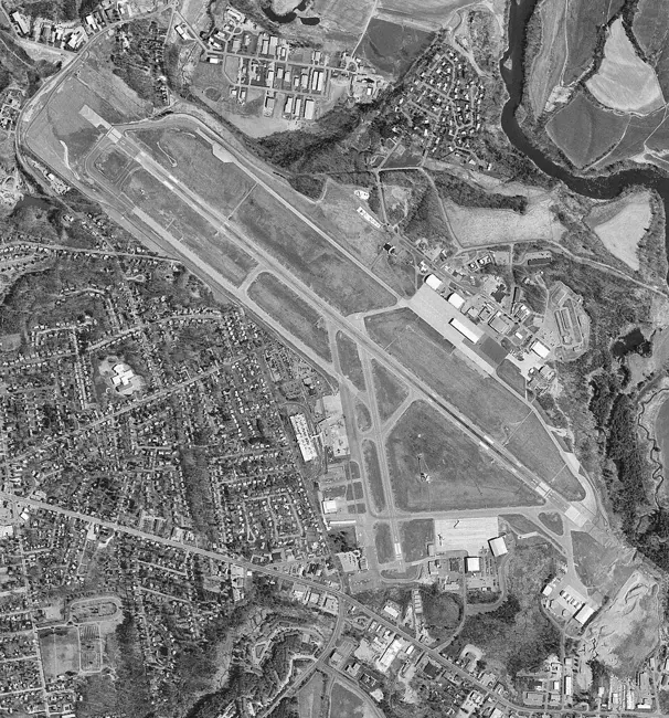 View of Patrick Leahy Burlington International Airport