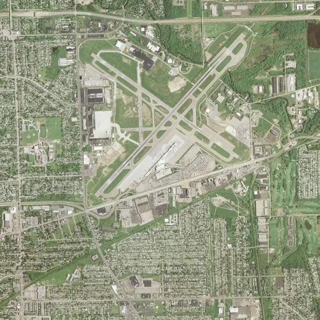 View of Buffalo Niagara International Airport