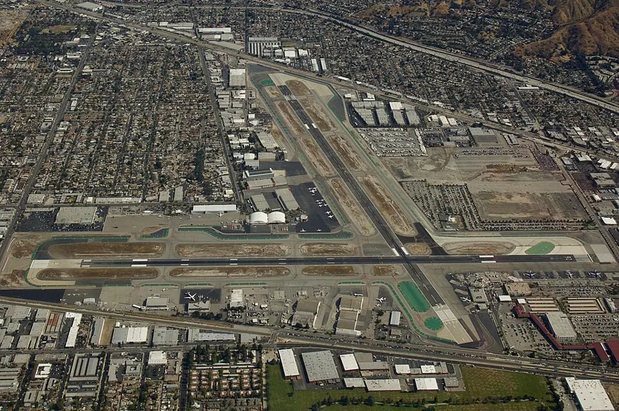 View of Hollywood Burbank/Bob Hope Airport
