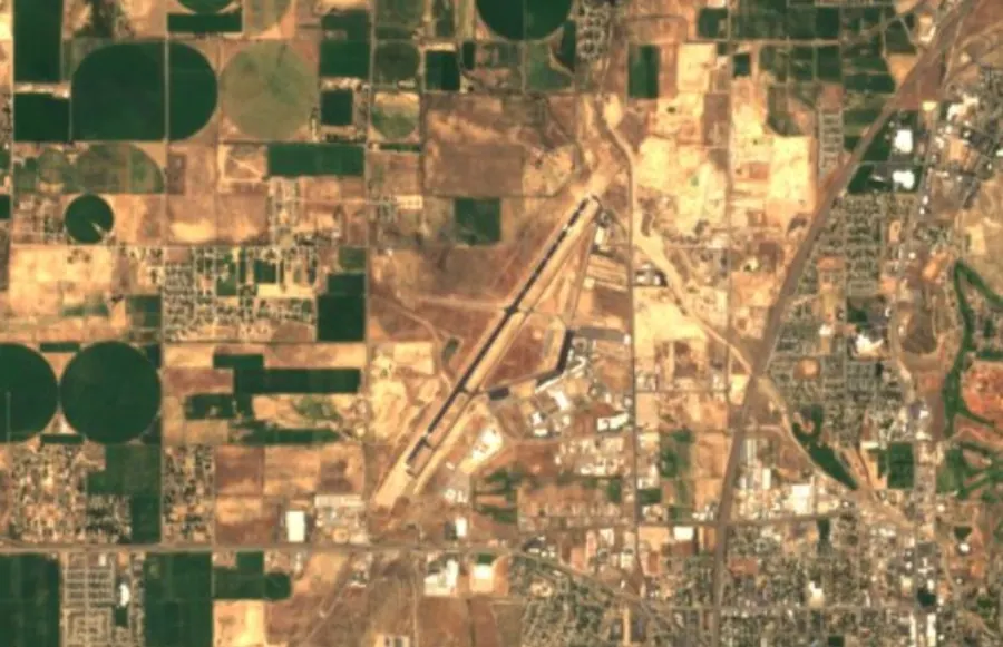 Historical satellite view of Cedar City Regional Airport · 2016–17 imagery