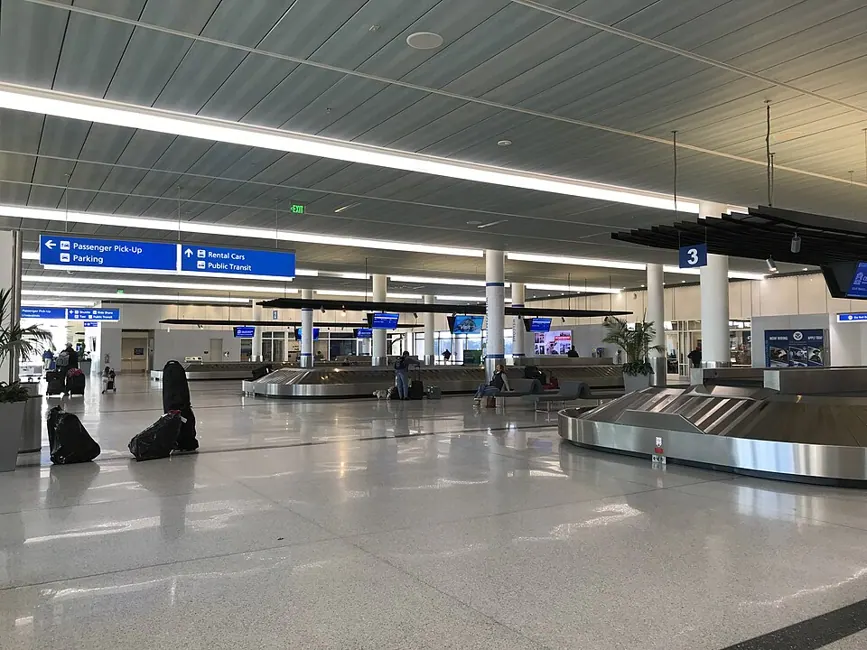 View of Charleston International Airport
