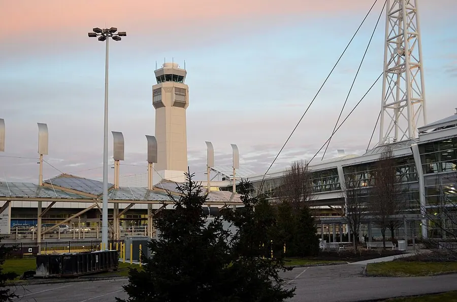 View of Cleveland Hopkins International Airport