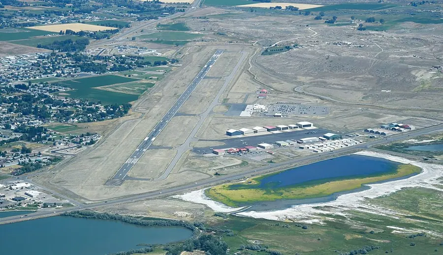 View of Yellowstone Regional Airport