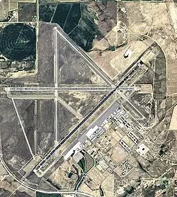 View of Casper-Natrona County International Airport