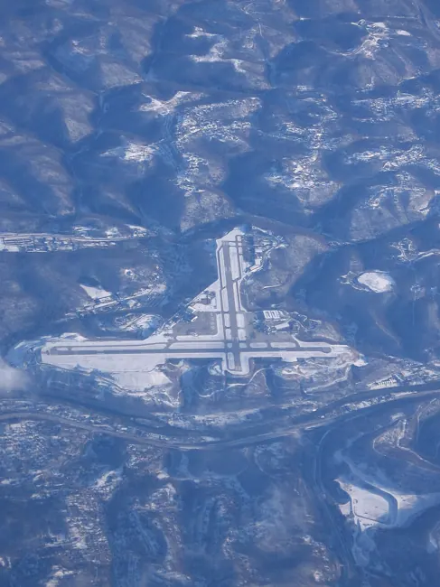 View of Yeager Airport