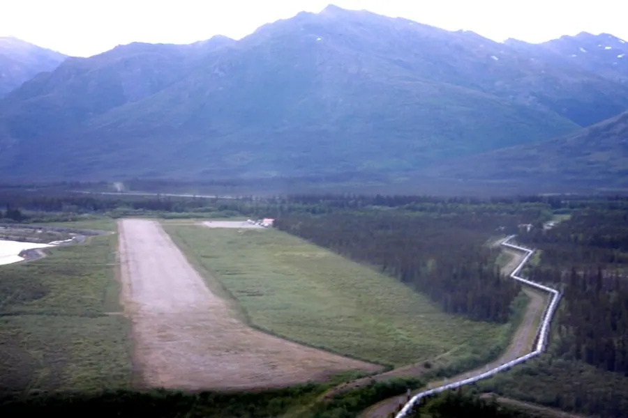 View of Coldfoot Airport