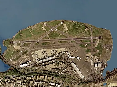 View of Ronald Reagan Washington National Airport