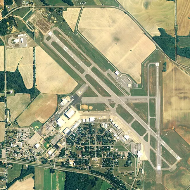 View of Dothan Regional Airport