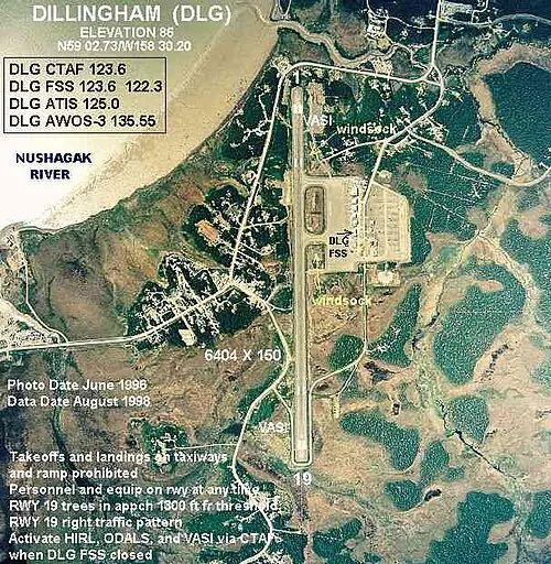 View of Dillingham Airport