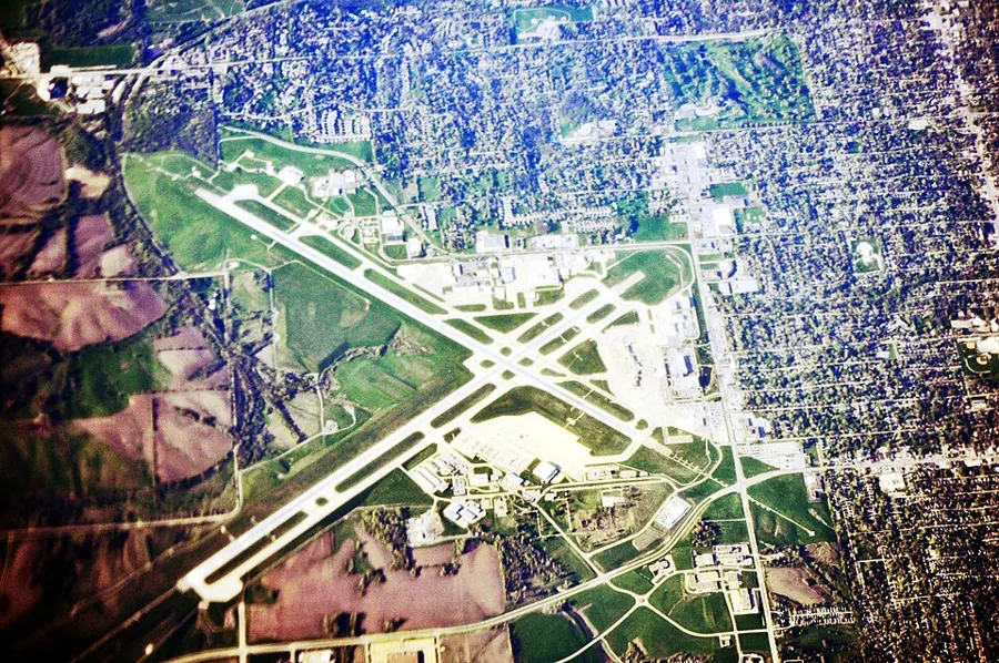 View of Des Moines International Airport