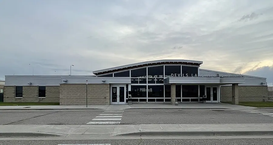 View of Devils Lake Regional Airport