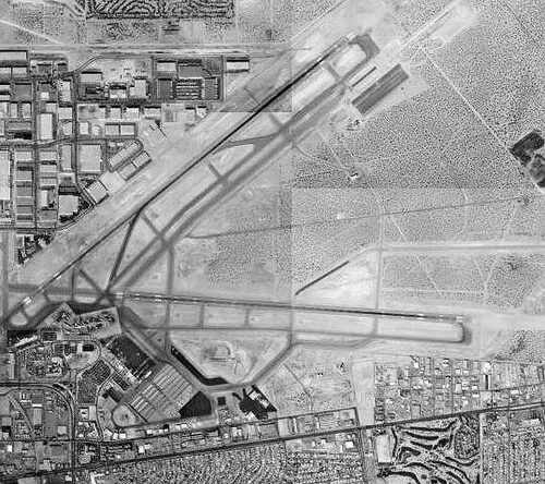 View of El Paso International Airport