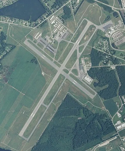 View of Coastal Carolina Regional Airport