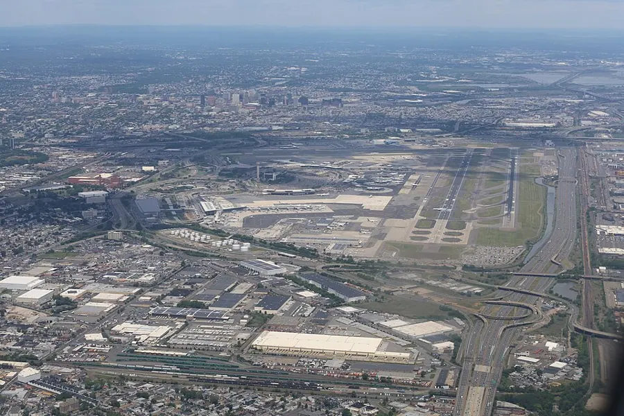 View of Newark Liberty International Airport