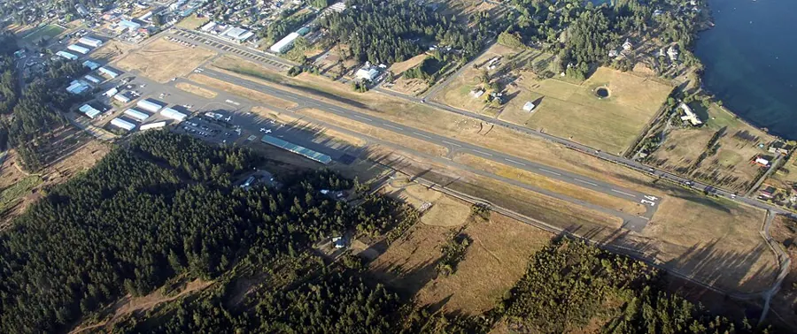 View of Friday Harbor Airport