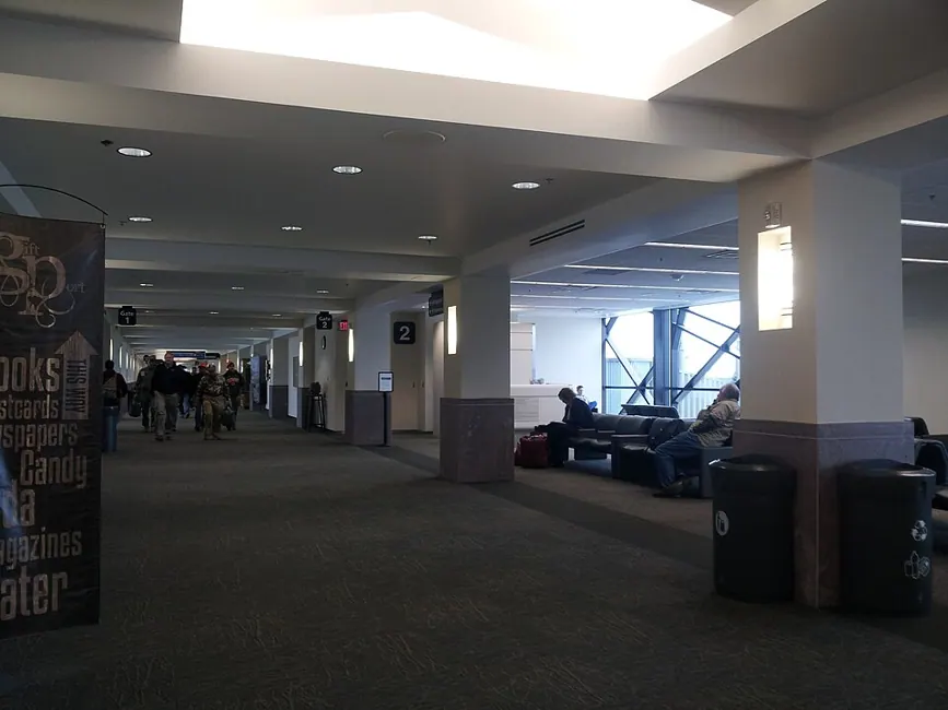 View of Sioux Falls Regional Airport