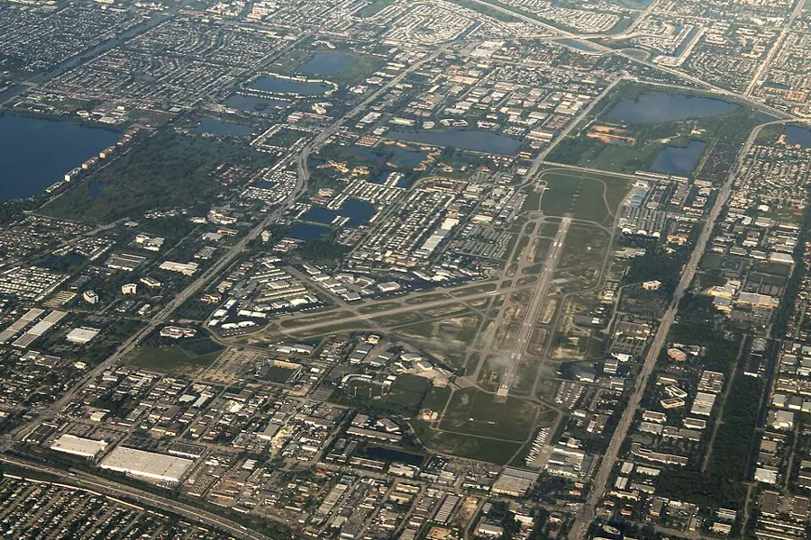 View of Fort Lauderdale Executive Airport