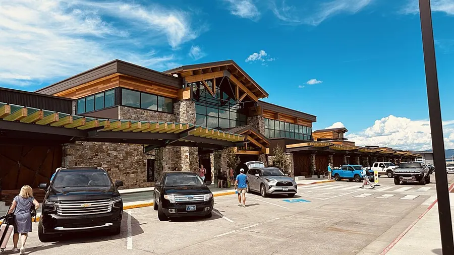 View of Glacier Park International Airport