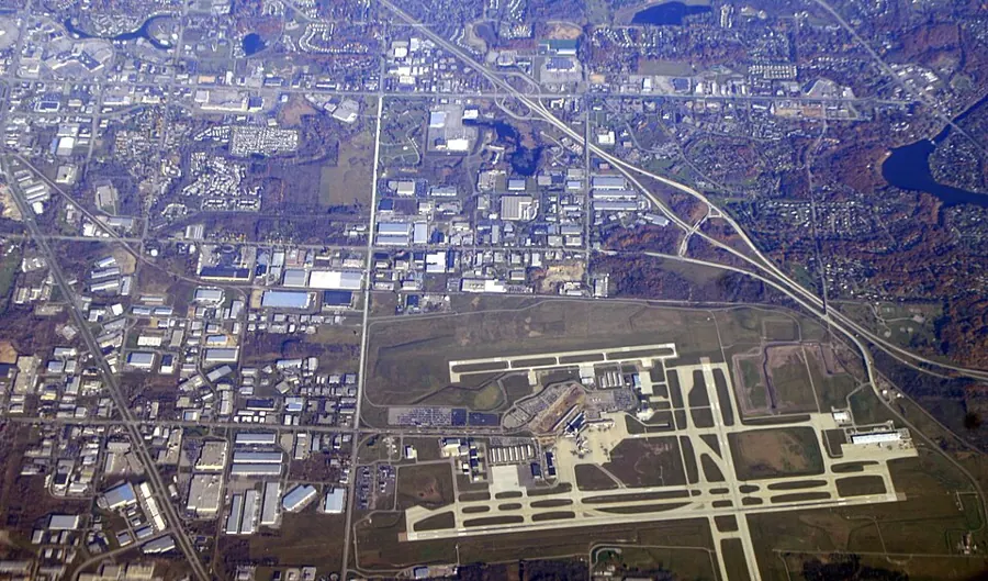 View of Gerald R. Ford International Airport