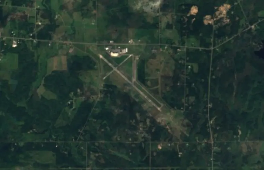 Historical satellite view of Range Regional Airport · 2016–17 imagery