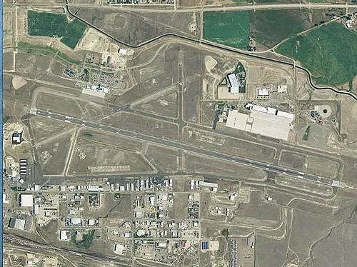 View of Helena Regional Airport
