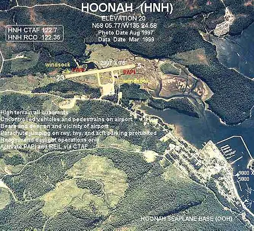 View of Hoonah Airport