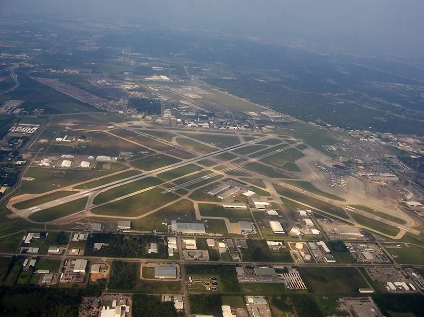 View of William P. Hobby Airport