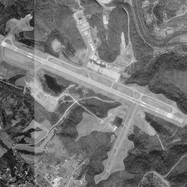View of Tri-State Airport / Milton J. Ferguson Field