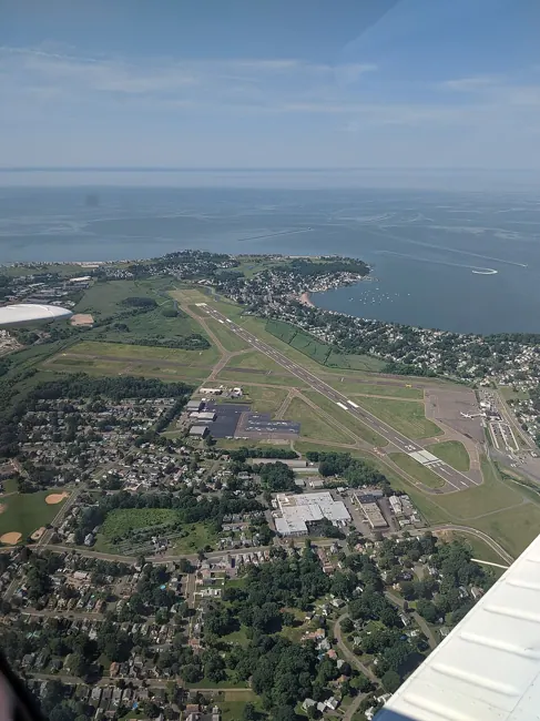 View of Tweed New Haven Airport