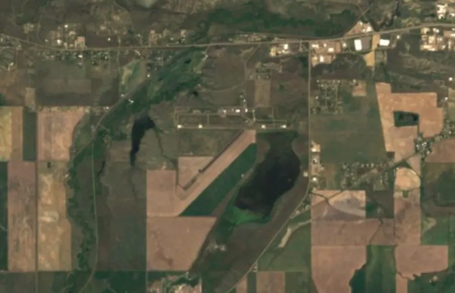 Historical satellite view of Havre City County Airport · 2016–17 imagery