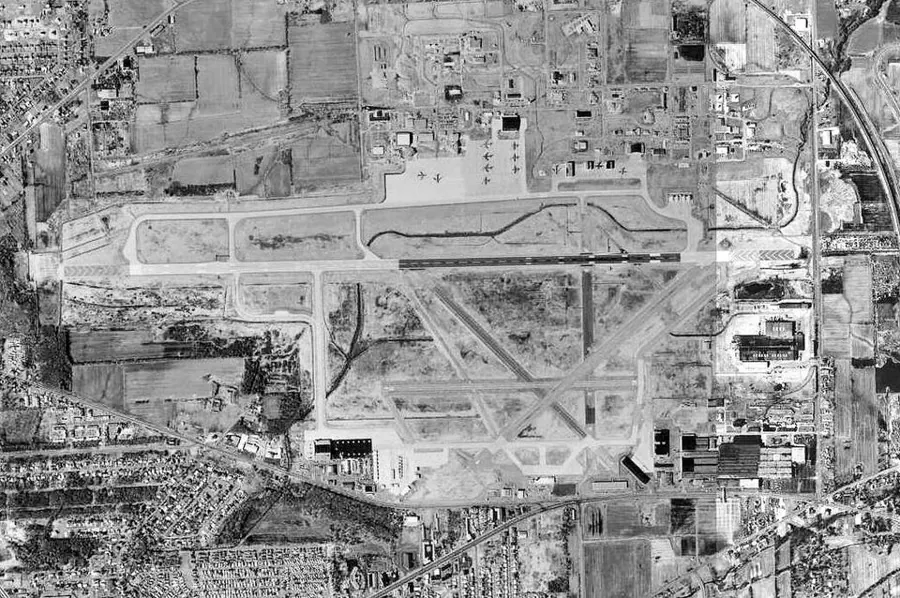 View of Niagara Falls International Airport