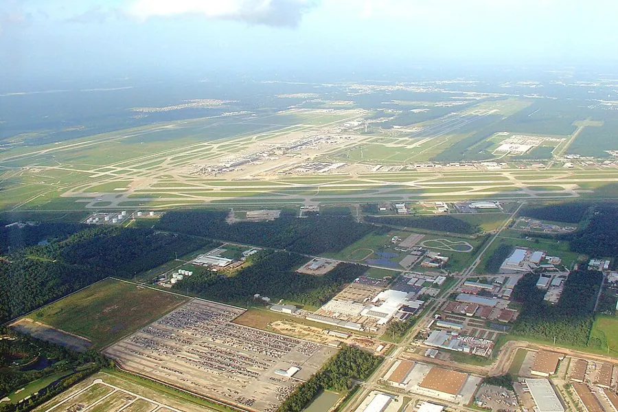 View of George Bush Intercontinental Airport