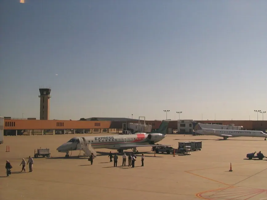 View of Wichita Dwight D. Eisenhower National Airport