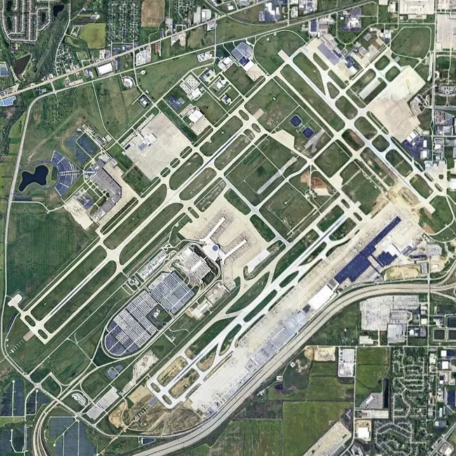 View of Indianapolis International Airport