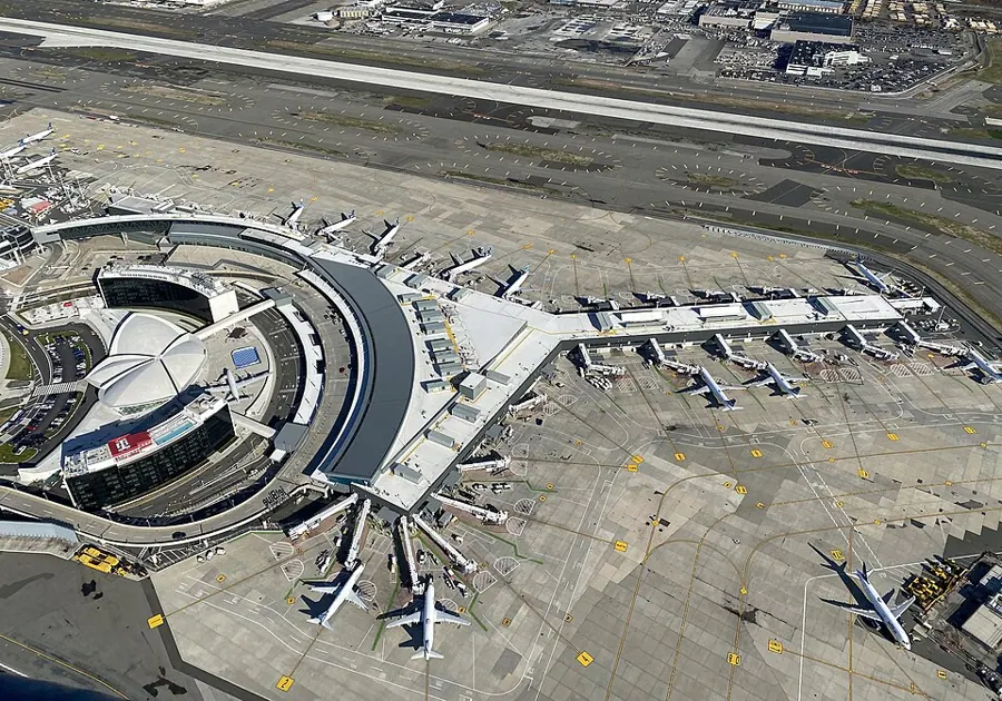 View of John F. Kennedy International Airport